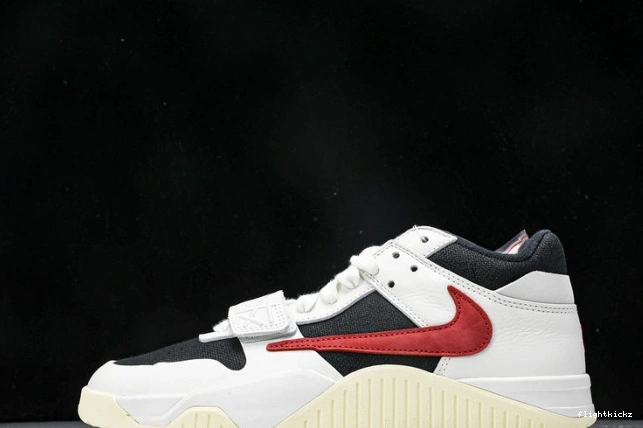 University FZ8117-101 Scott Red x Travis Jumpman Jordan Jack TR 0713